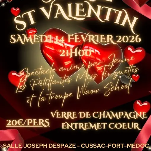 2026 02 14 - Soirée St Valentin Cussac