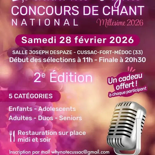 2026 02 28 - Concours de chant - Cussac