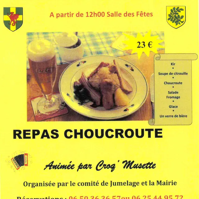 2311 repas choucroute