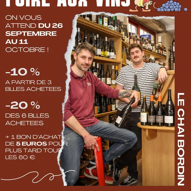 Chai Bordin Foire aux vins
