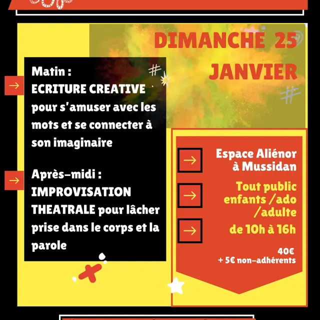 2501 stage impro et écriture