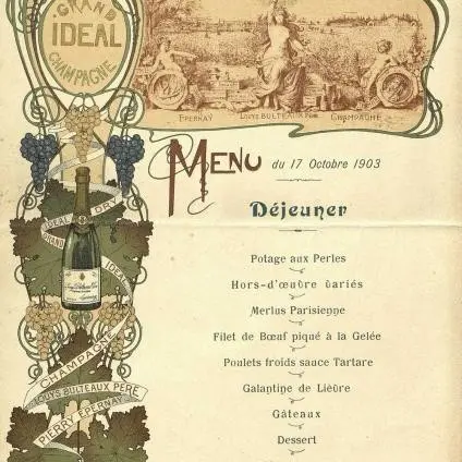 Conférence - Des menus illustrés aux reliures gourmandes