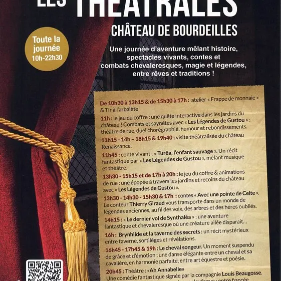 théâtrales de bourdeilles