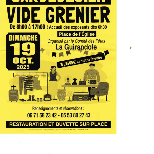 vide-grenier-Eygurande-vallee-isle-dordogne-perigord