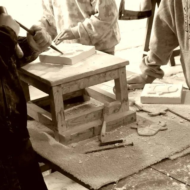 Atelier Jeune Public sculpture sur pierre