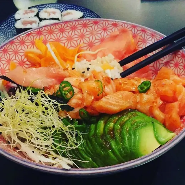 Restaurant You sushi - Pau - sashimi saumon