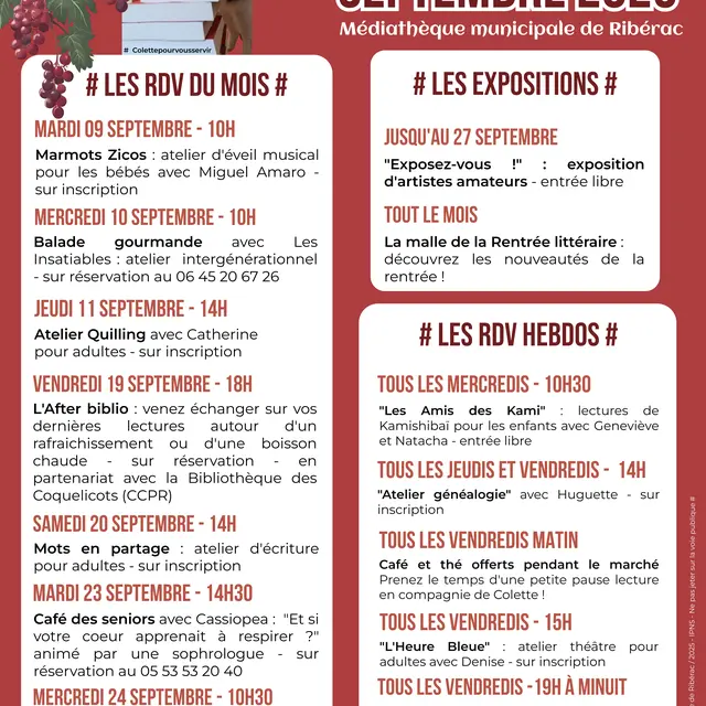 AGENDA Médiathèque Septembre (002)