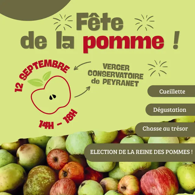 Fête de la pomme à Mugron au verger conservatoire