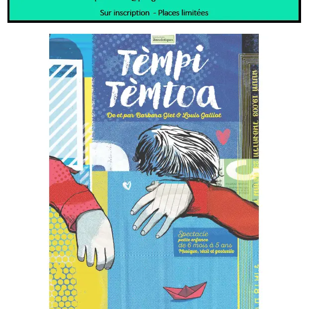 Affiche Tempi Temtoa avec horaire