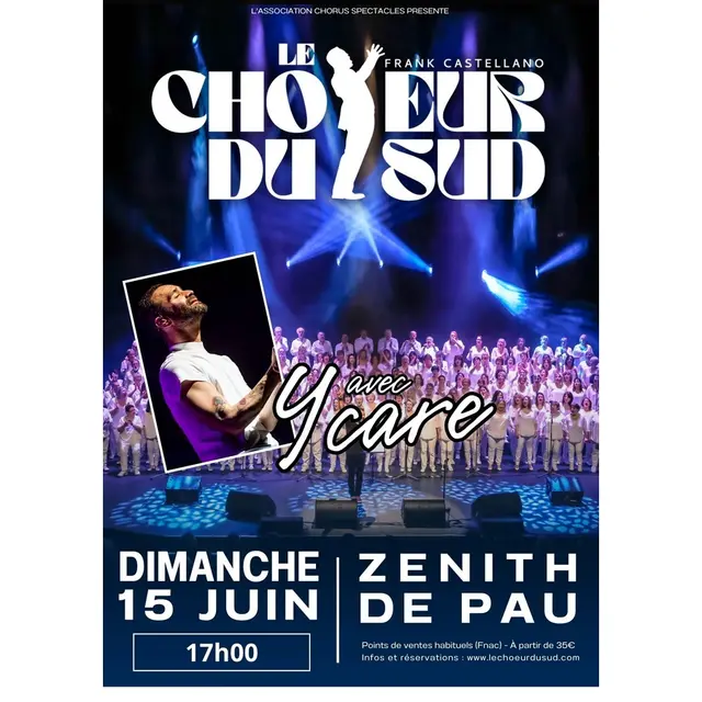 Affiches concerts 2025 le choeur du sud