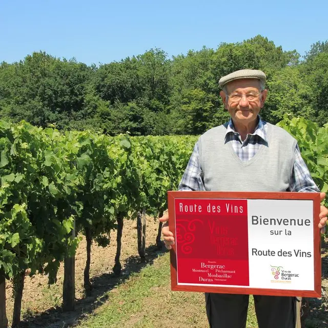 Jacques dans sa vigne