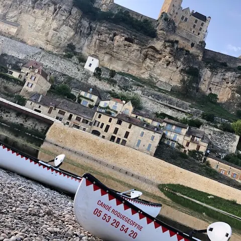 AUX CANOËS ROQUEGEOFFRE DU PORT D'ENVEAUX