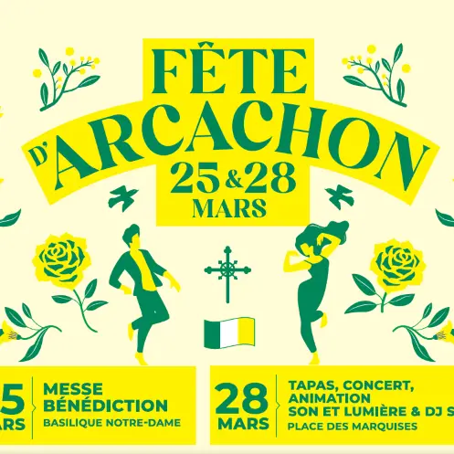 Affiche fête d'Arcachon