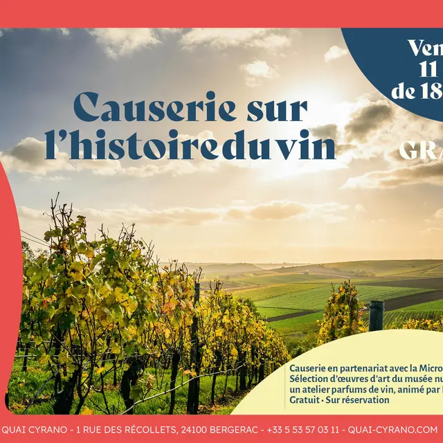 Causerie sur l’histoire du vin