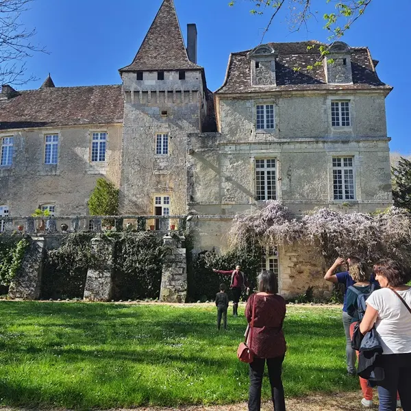 Château de la Marthonie arrière du Château