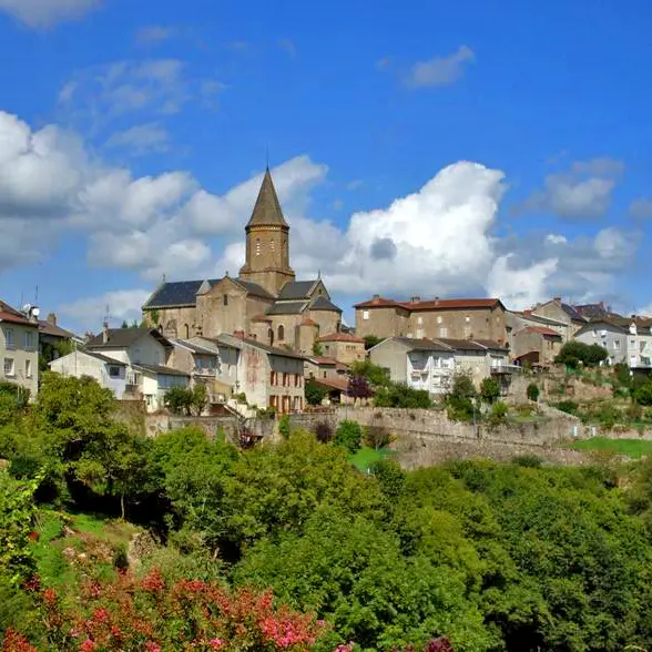 Depuis le point de vue du faubourg du Moutier