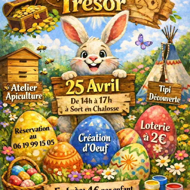 Chasse au trésor ape Sort 25 avril