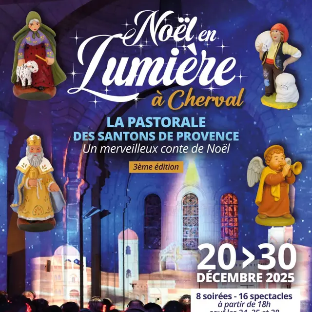 Cherval en lumière 20 au 30 décembre