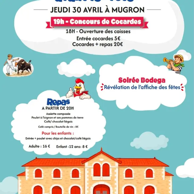 Concours Cocardes Mugron 30 AVRIL