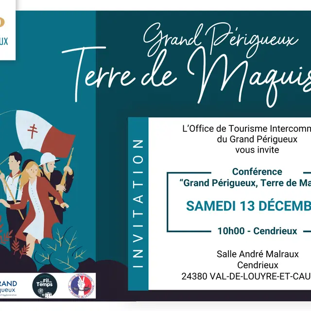 Invitation - Grand Périgueux Terre de Maquis - 1