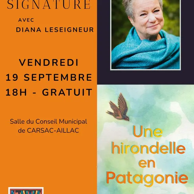 Conférences 2025 - signature Une hirondelle