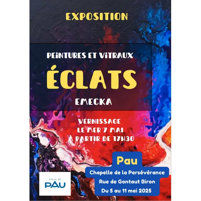 Exposition éclats emecka pau
