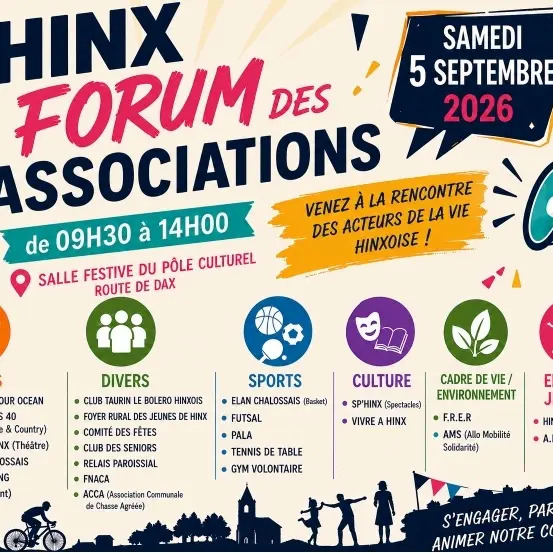 Forum des assos de Hinx 5 SEPT