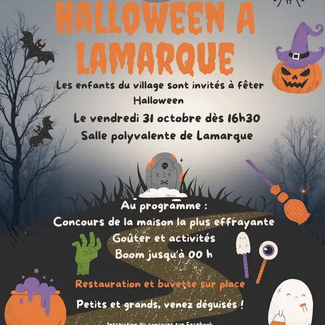 Halloween à Lamarque