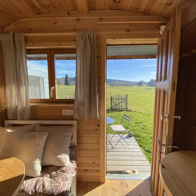 La roulotte cosy et paisible