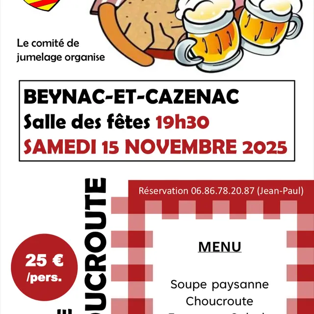 Soirée choucroute