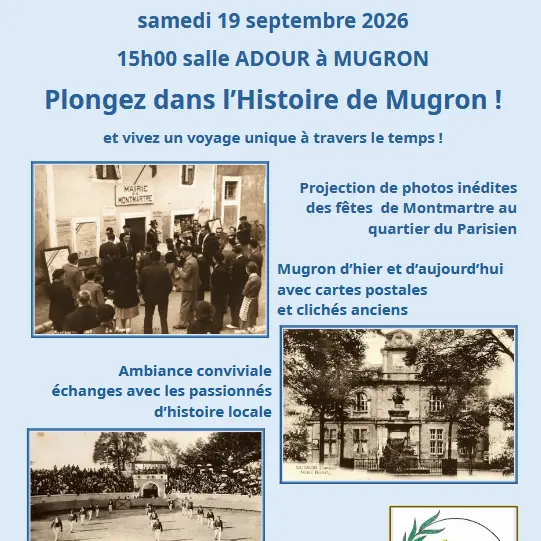 JEP 2026 Mugron d'hier à aujourd'hui