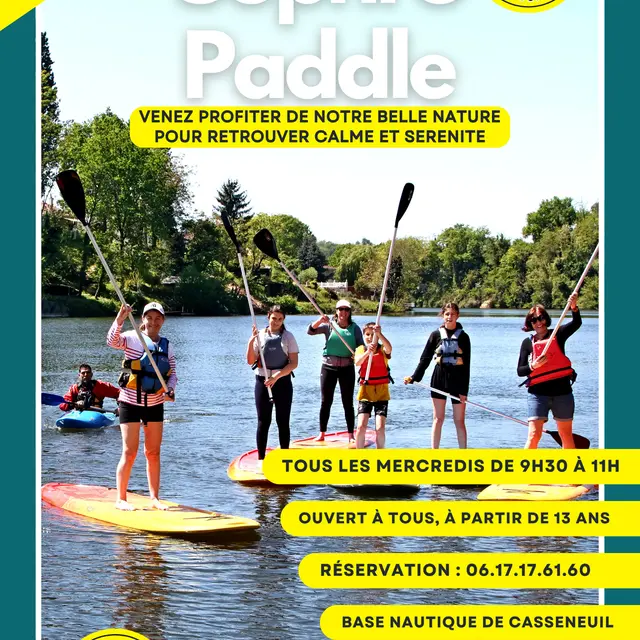 Jaune Vert Gris Anthracite Illustration Photo Moderne Formes Cadre  été Location de Paddle Affiche Poster - 1