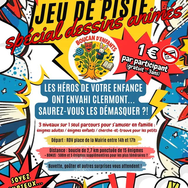 Jeu de piste Clermont 21 SEPT