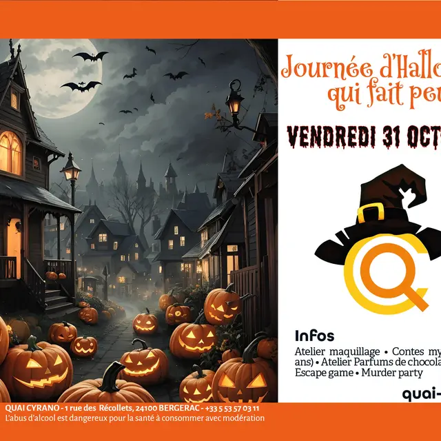 Journée d’Halloween qui fait peur
