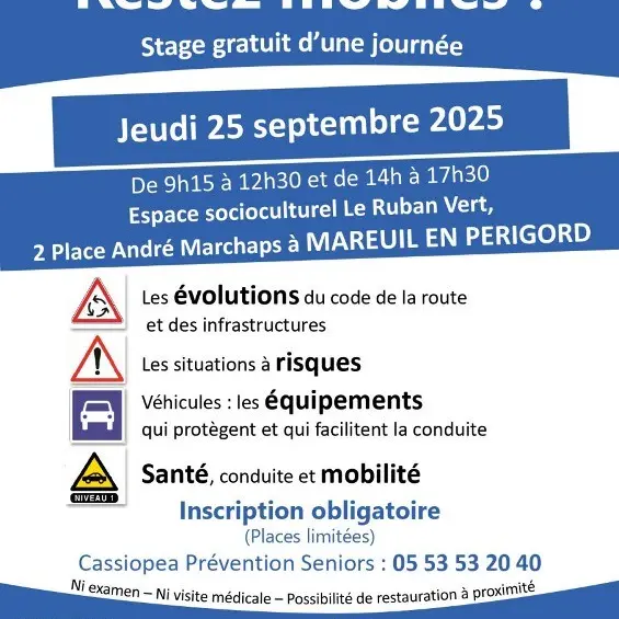 Journée de conduite seniors