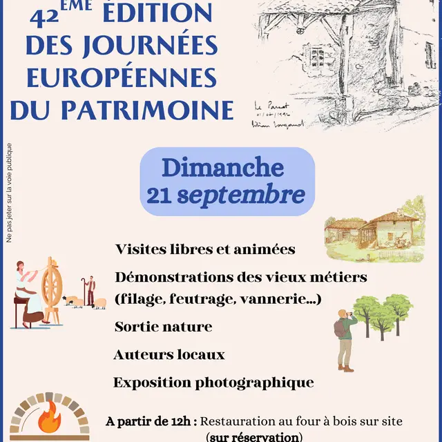 Journée-patrimoine-parcot-vallee-isle-perigord