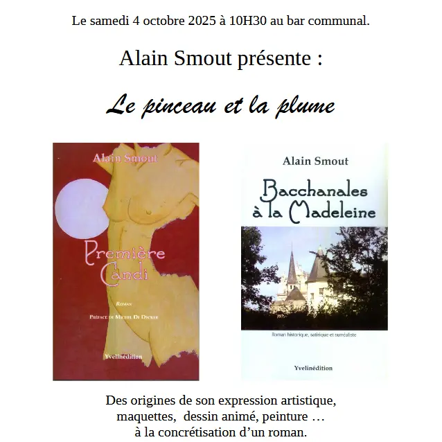 Le pinceau et la plume 4 OCT