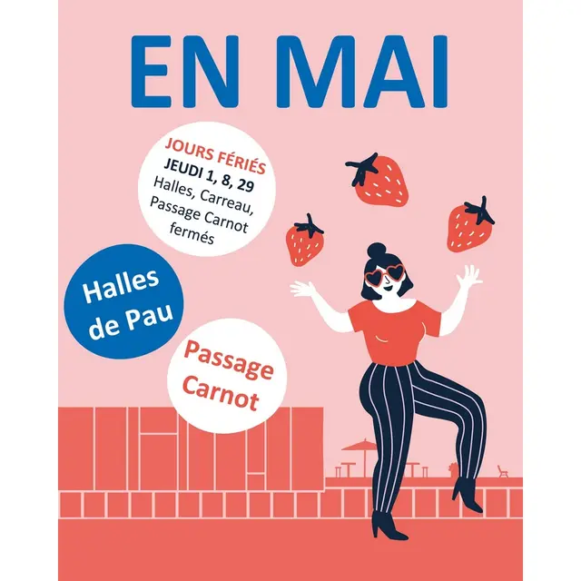 Les Halles en Mai
