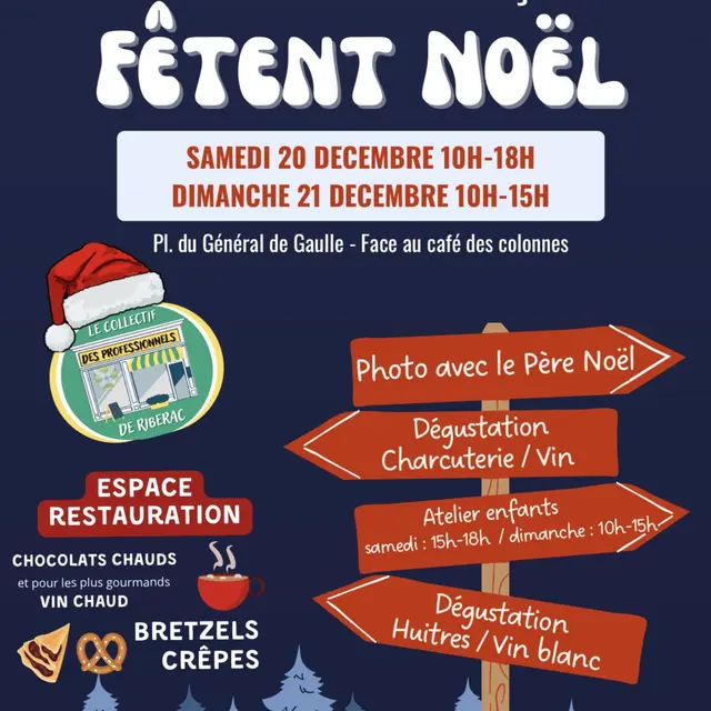 Les commerçants fêtent Noël 20 et 21 déc