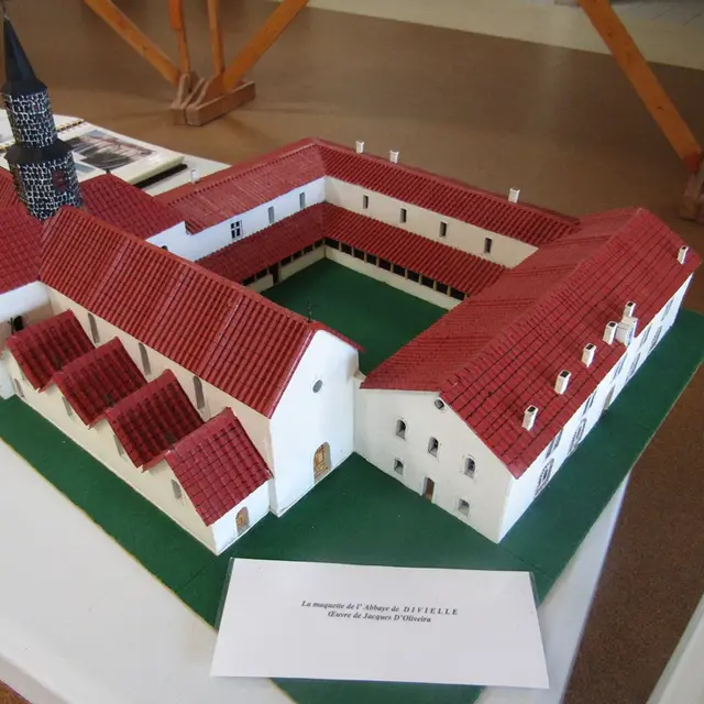 Maquette Abbaye de Divielle