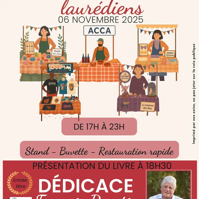 Marché créateurs Laurédiens 6 NOV
