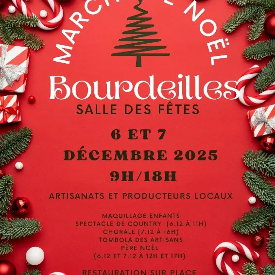 Marché de Noël Bourdeilles 2025