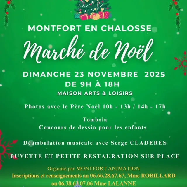 Marché de Noël Montfort