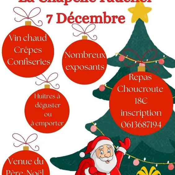 Marché de Noël à La Chapelle-Faucher