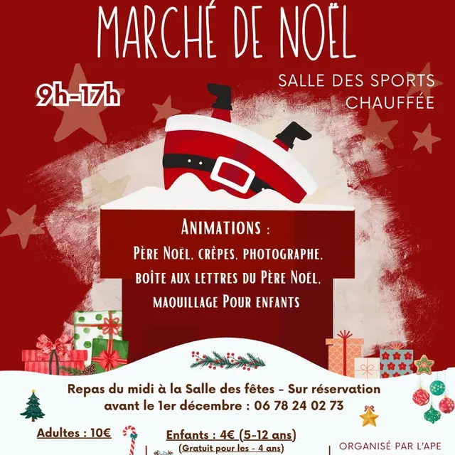 Marché de noël Hauriet 7 DEC