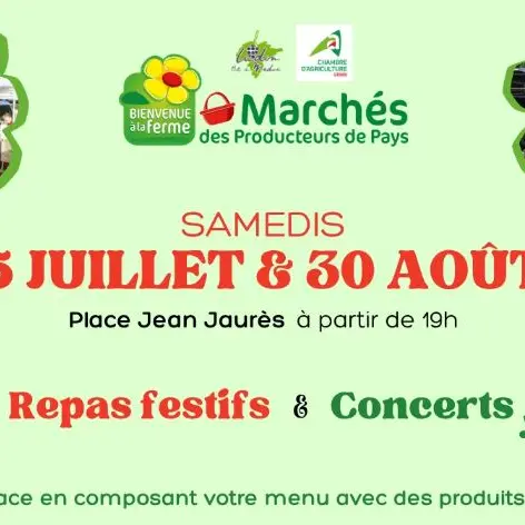 Marché producteurs ludon