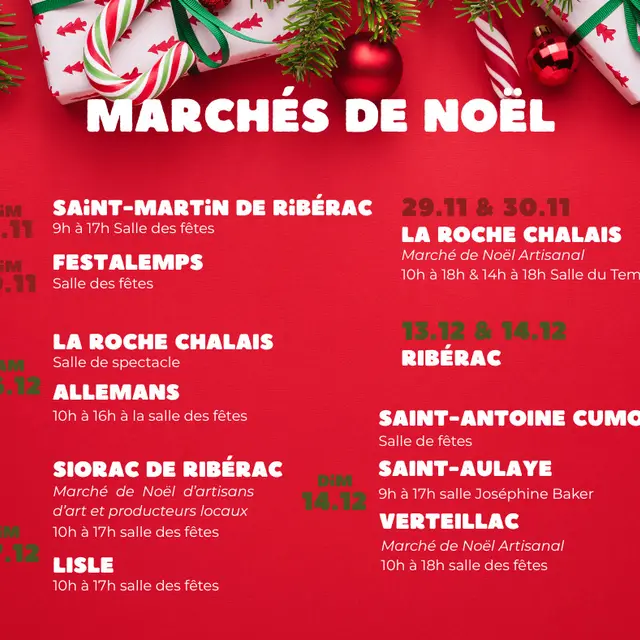 Marchés de Noël en Périgord Inattendu