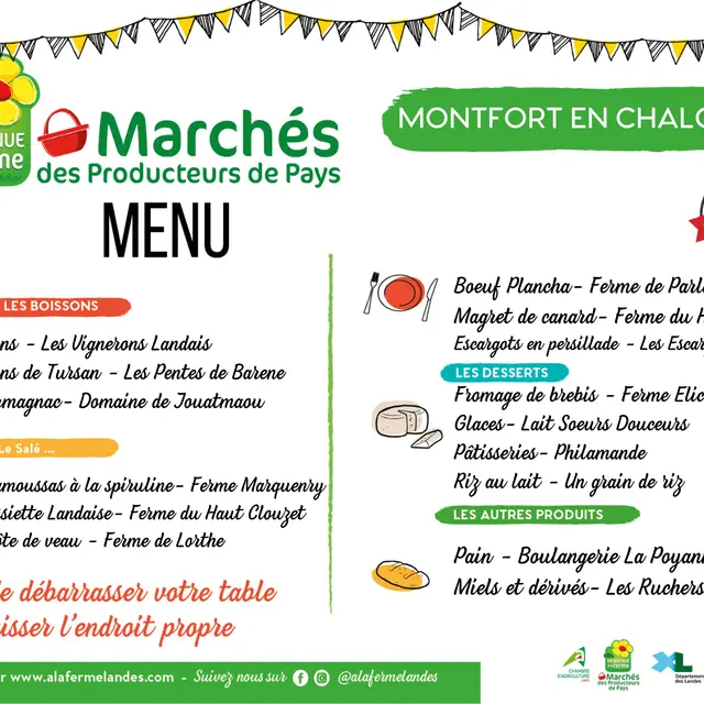 MENUS 2025 - 48 Montfort 2025
