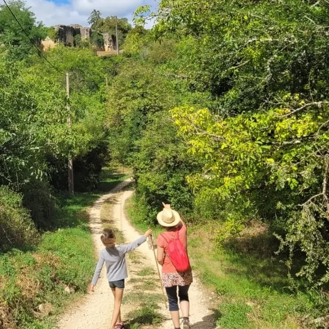 Randonnée animée à Molières