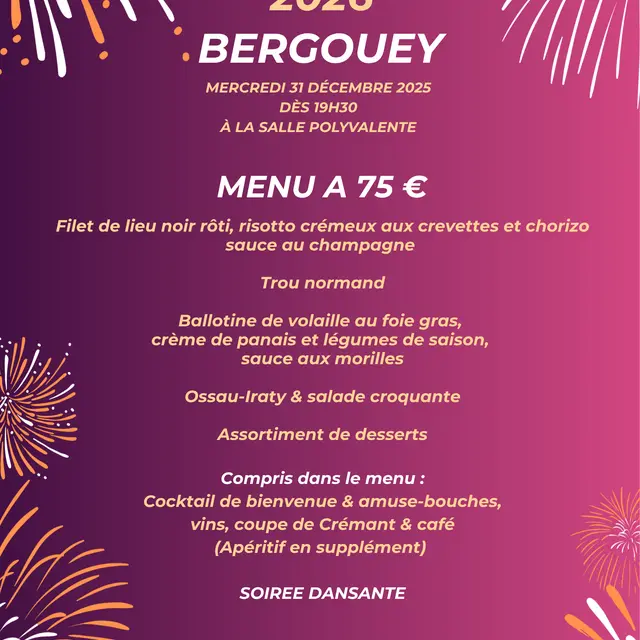Nouvel an BERGOUEY